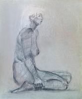 Female nude study
