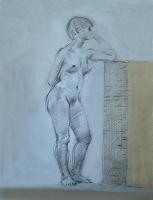 Female nude study